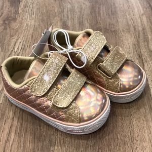 S Sport Rose Gold Toddler Girls Sneakers Size 5